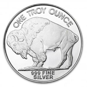 1 oz Silver Round - Buffalo coins