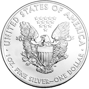 1 oz Silver American Eagle coins
