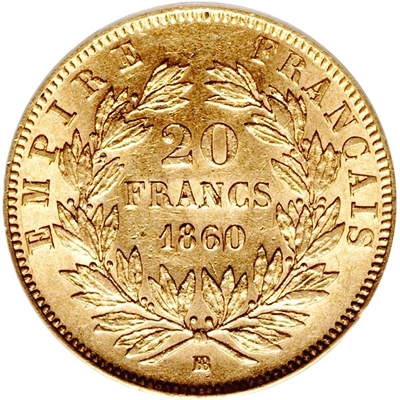20 Franc Napoleon French Gold